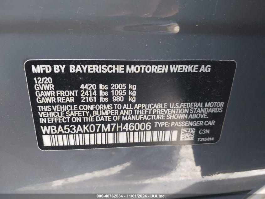 BMW 228I GRAN COUPE SDRIVE 2021