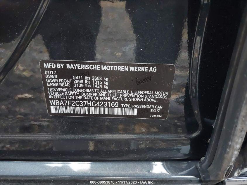 BMW ALPINA B7 XDRIVE 2017