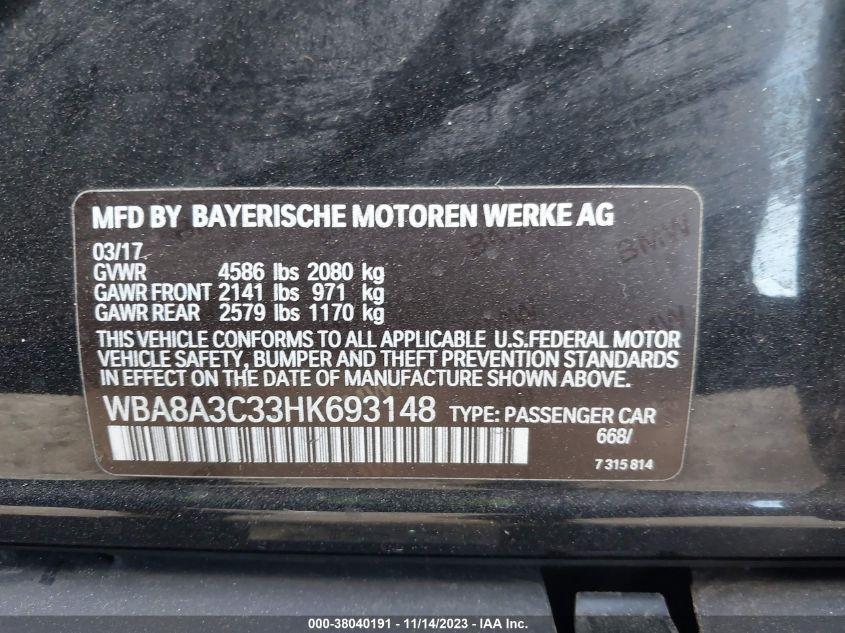 BMW 320I XDRIVE 2017