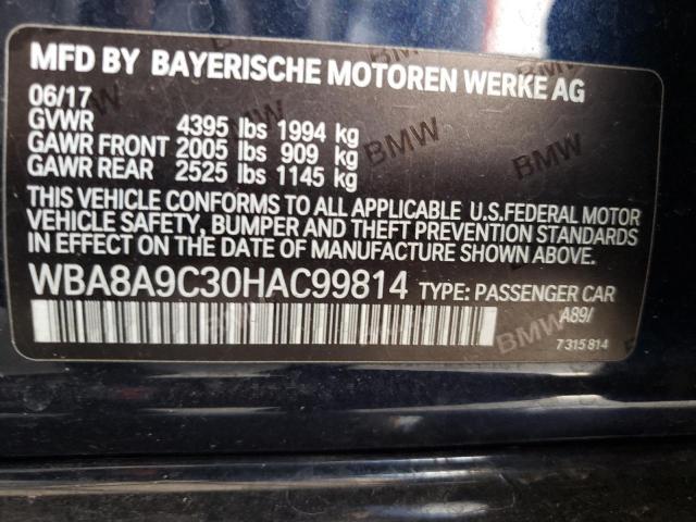 BMW 3 SERIES 320 I 2017