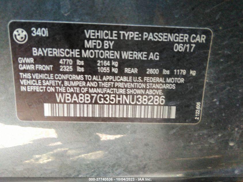 BMW 3 SERIES 340I XDRIVE 2017