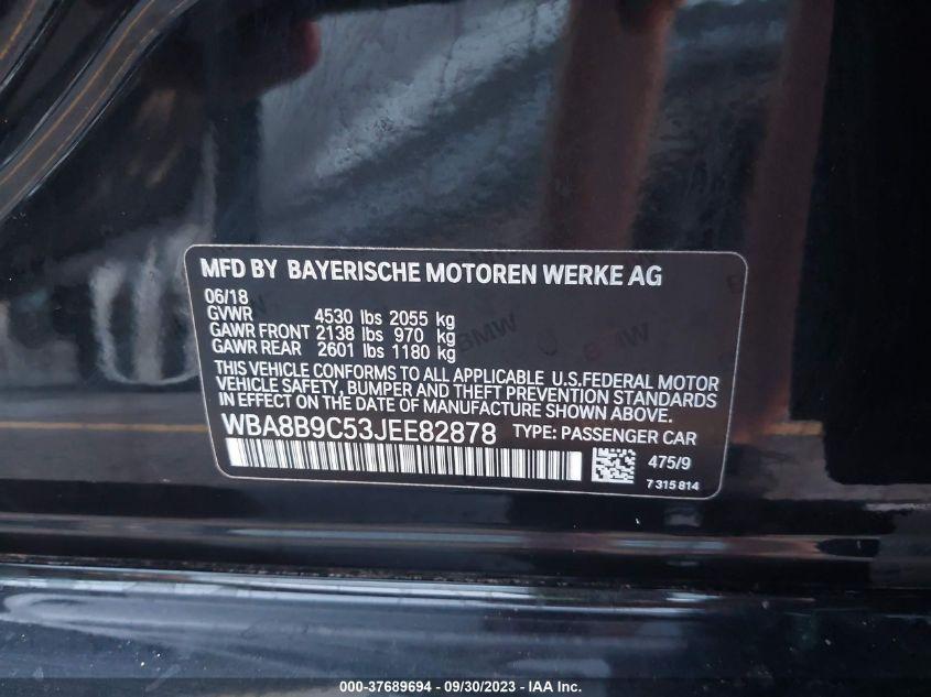 BMW 3 SERIES 330I 2018