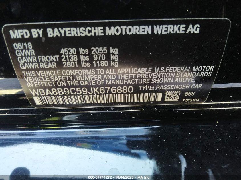 BMW 3 SERIES 330I 2018