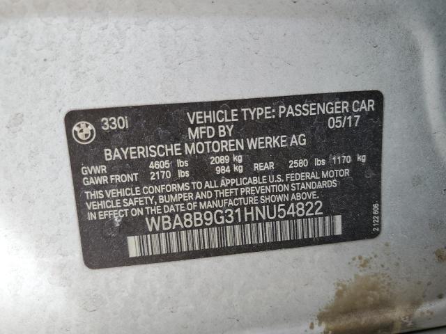 BMW 3 SERIES 330 I 2017