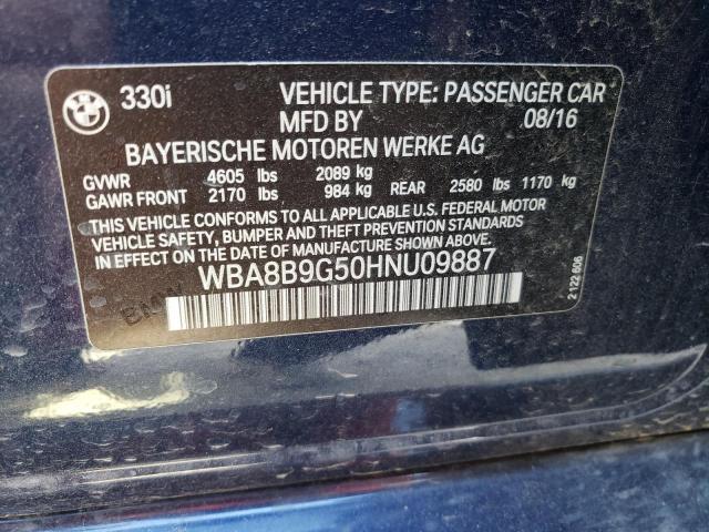 BMW 3 SERIES 330 I 2017