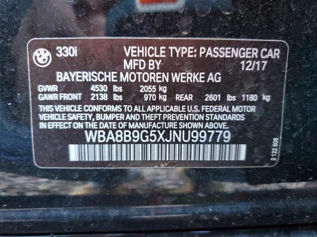 BMW 3 SERIES 330 I 2018