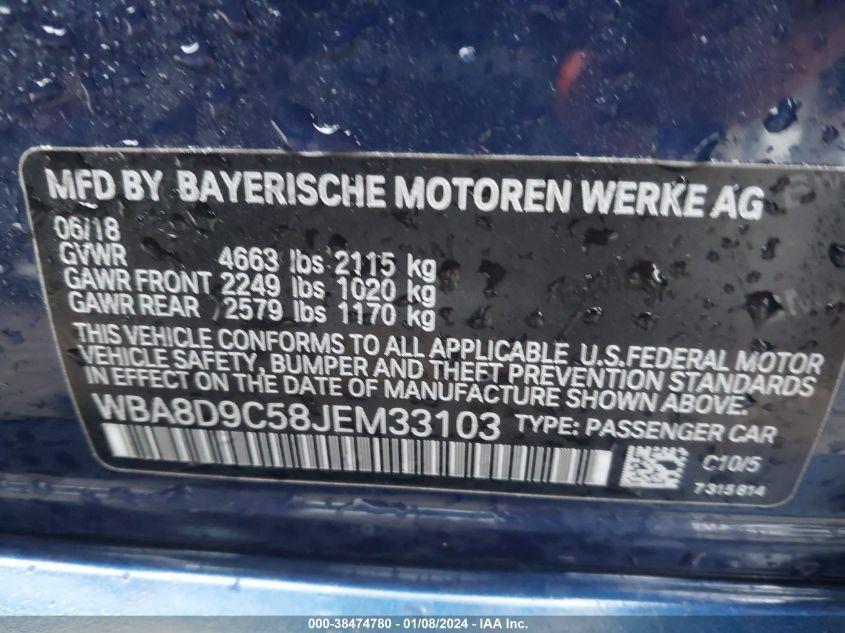 BMW 330I XDRIVE 2018