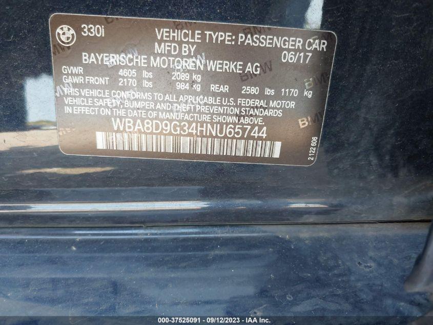 BMW 3 SERIES 330I XDRIVE 2017