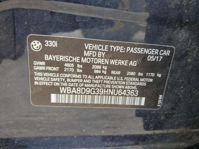 BMW 3 SERIES 330 XI 2017