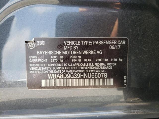 BMW 3 SERIES 330 XI 2017