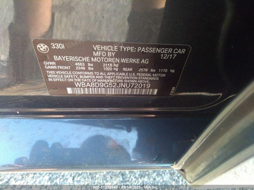 BMW 3 SERIES 330I XDRIVE 2018