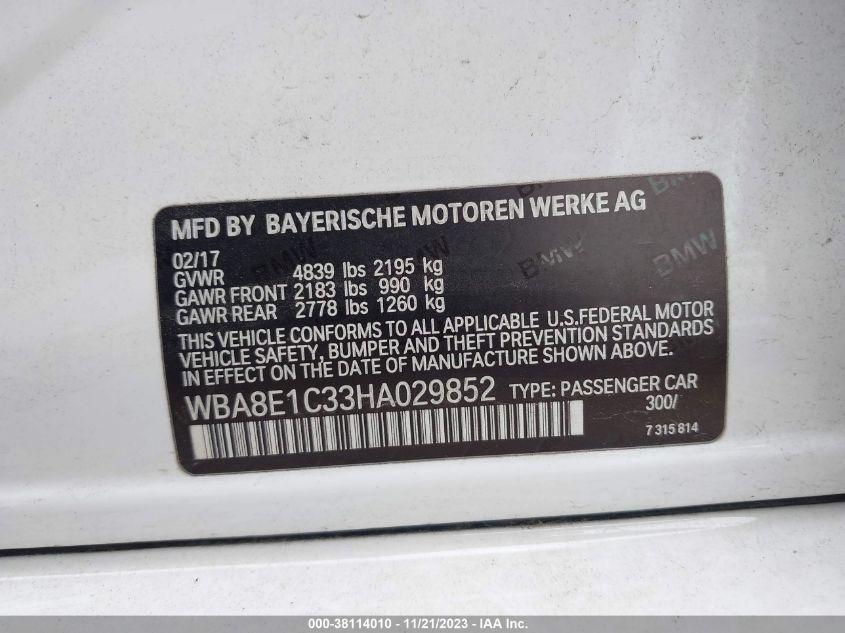 BMW 330E IPERFORMANCE 2017