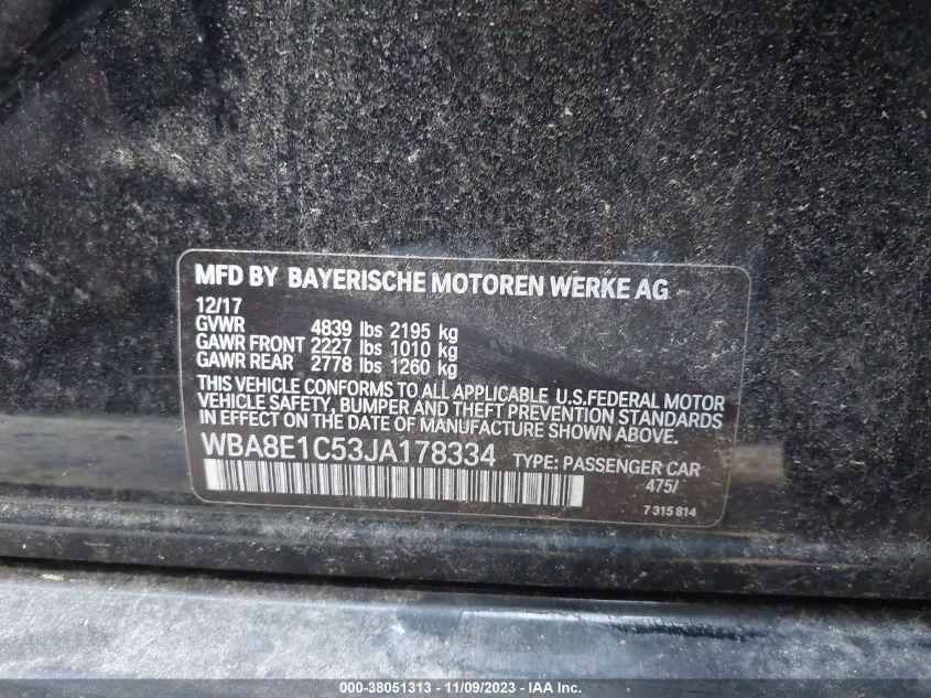 BMW 330E IPERFORMANCE 2018