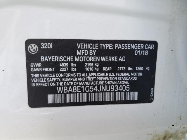 BMW 3 SERIES 320 I 2018