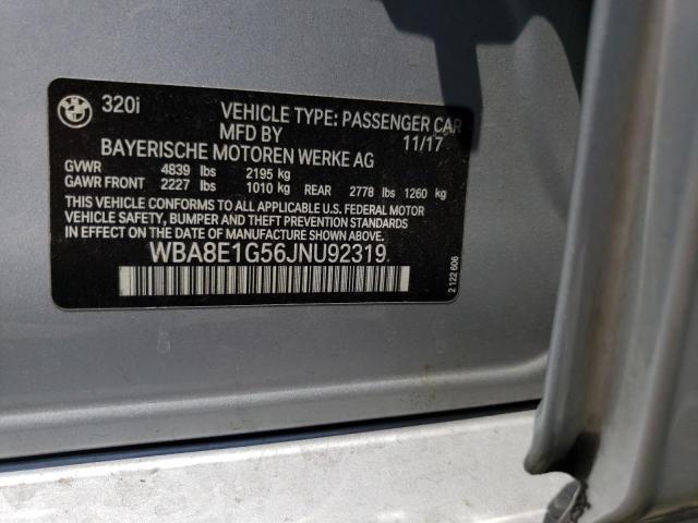 BMW 3 SERIES 320 I 2018