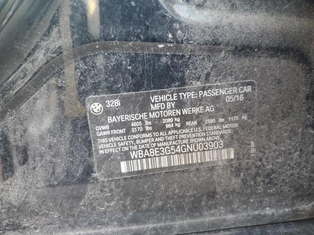 BMW 3 SERIES 328 XI SUL 2016