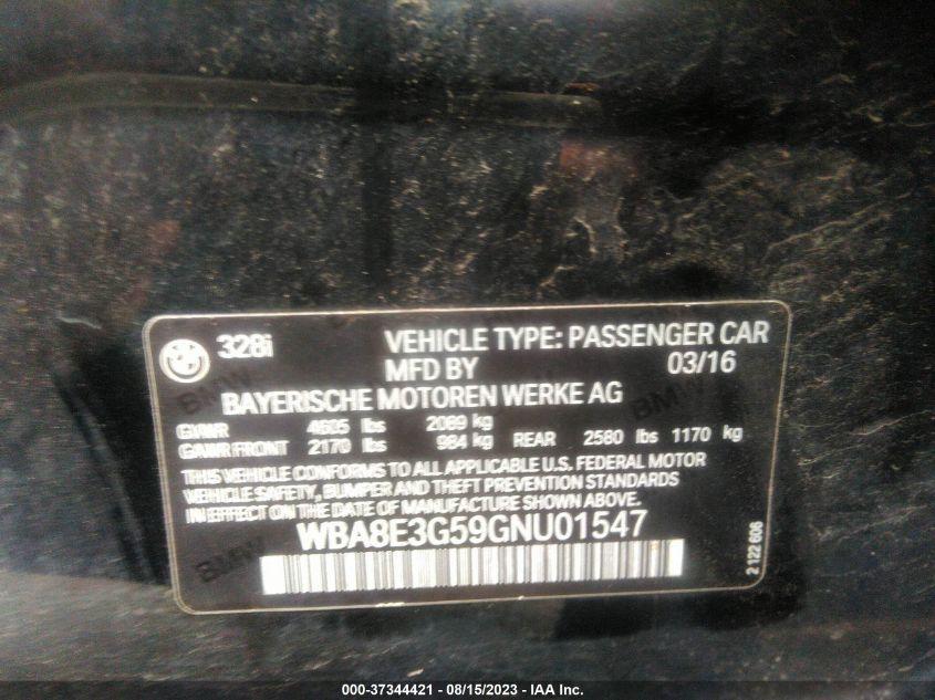 BMW 328 XI SULEV 2016