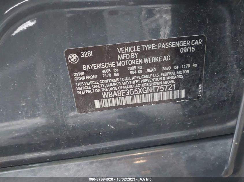 BMW 328 XI SULEV 2016