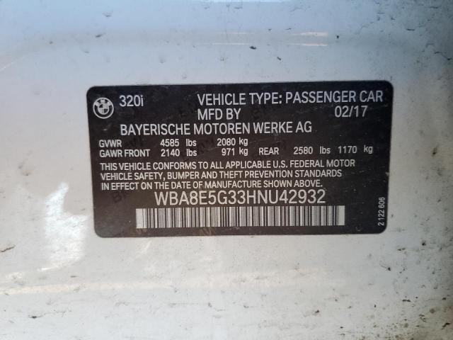 BMW 3 SERIES 320 XI 2017