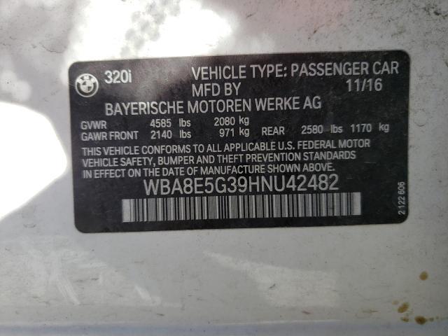 BMW 3 SERIES 320 XI 2017