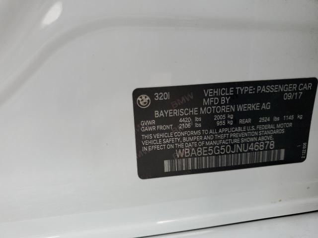 BMW 3 SERIES 320 XI 2018