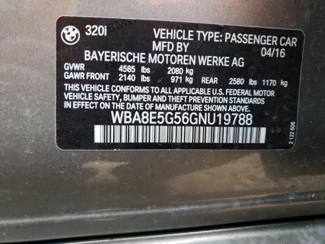 BMW 3 SERIES 320 XI 2016