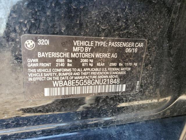 BMW 3 SERIES 320 XI 2016