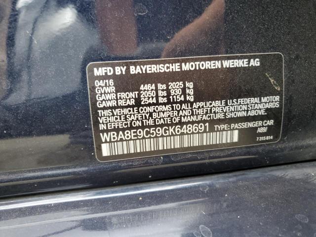 BMW 3 SERIES 328 I SULE 2016