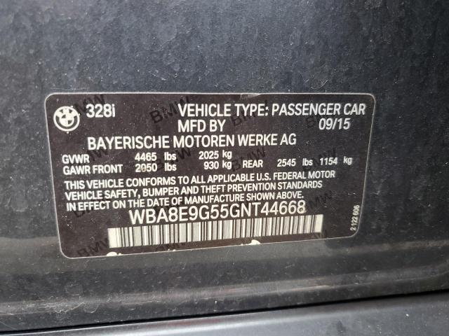 BMW 3 SERIES 328 I SULE 2016