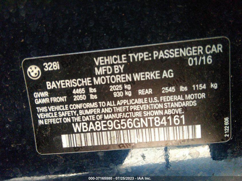 BMW 3 SERIES 328I 2016