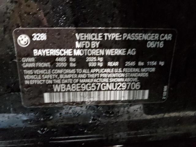 BMW 3 SERIES 328 I SULE 2016