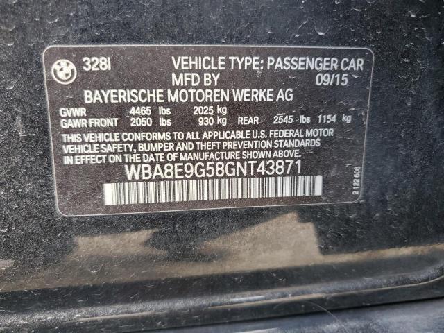 BMW 3 SERIES 328 I SULE 2016