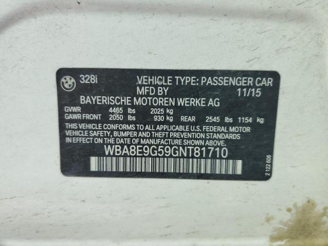 BMW 3 SERIES 328 I SULE 2016