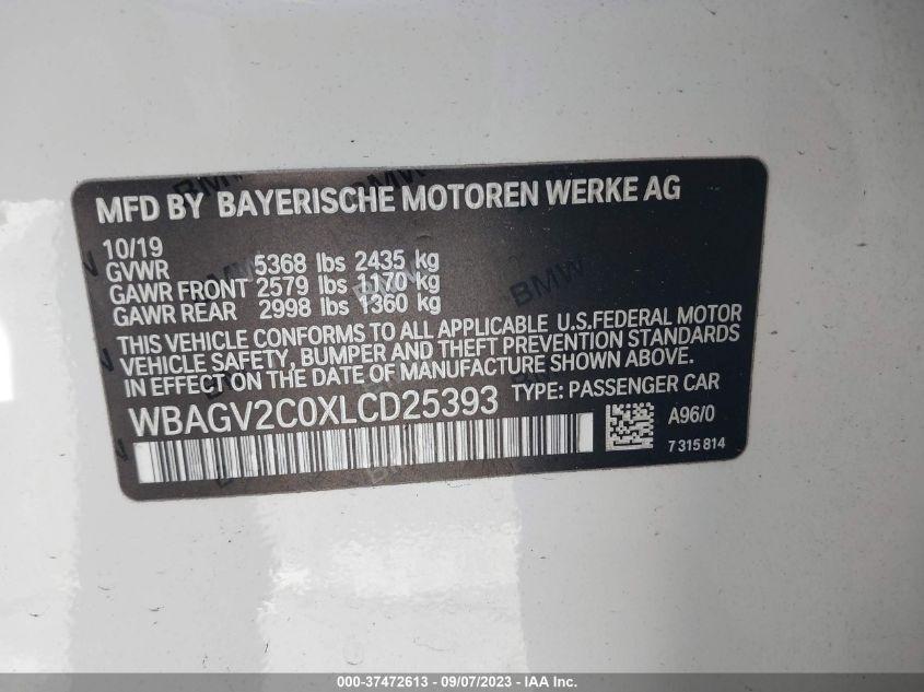 BMW 8 SERIES 840I 2020