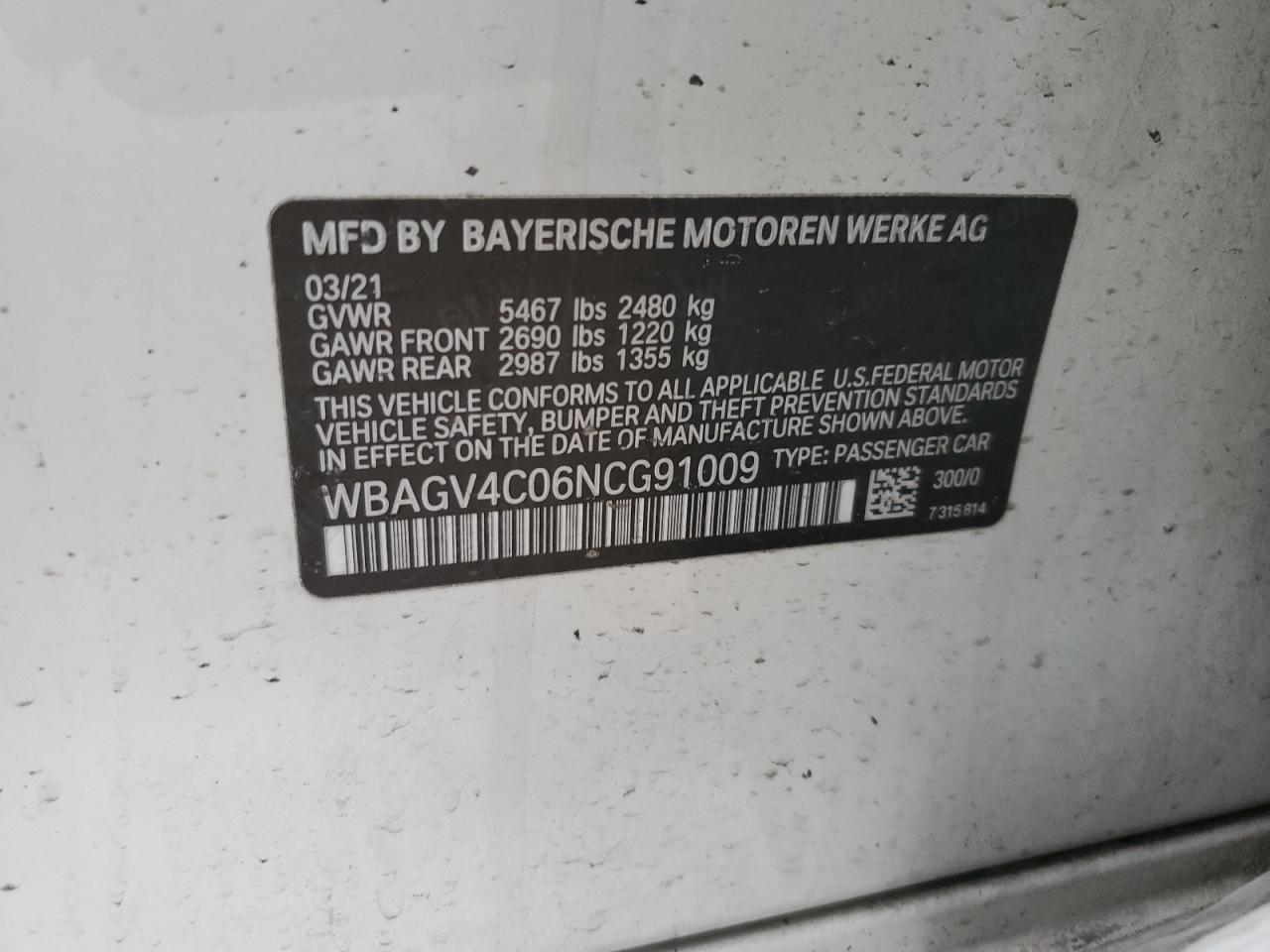 BMW 840XI 840XI 2022