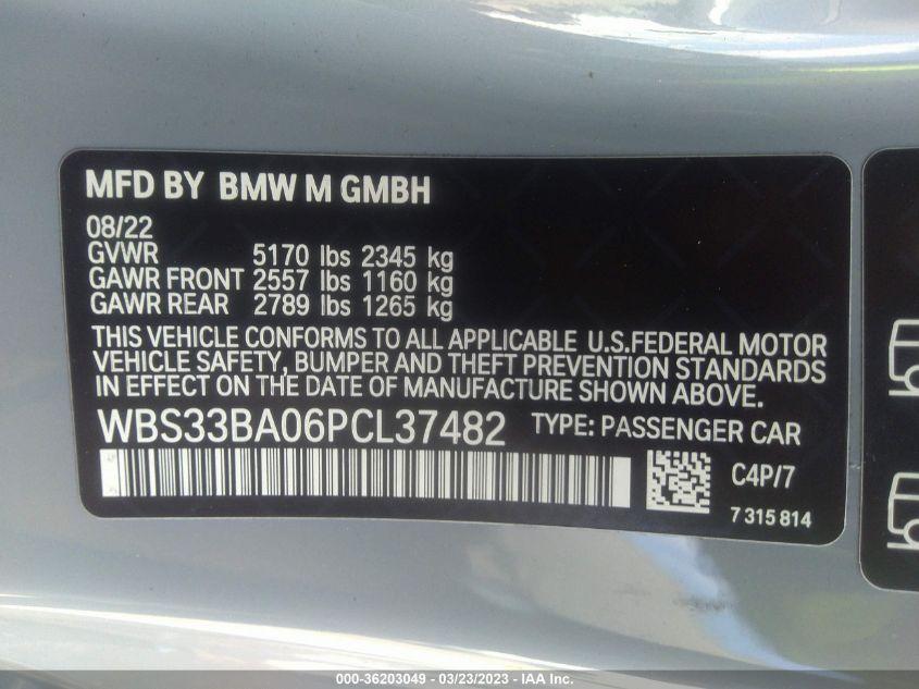 BMW M4 COMPETITION XDRIVE 2023