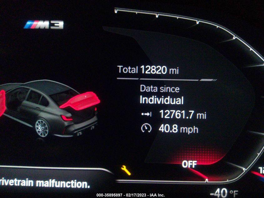 BMW M3 COMPETITION XDRIVE 2022