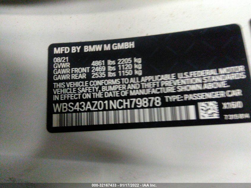 BMW M4 COMPETITION XDRIVE 2022