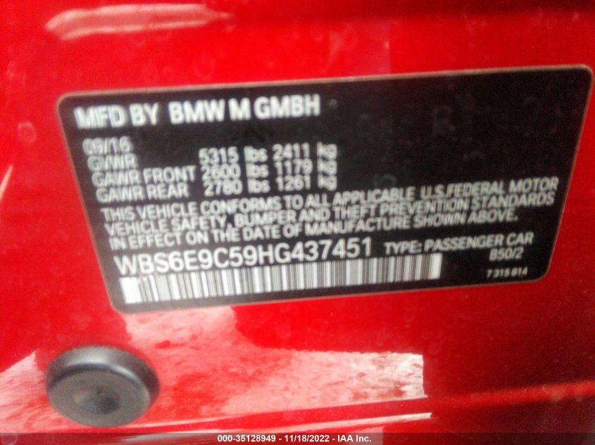 BMW M6 GRAN COUPE 2017