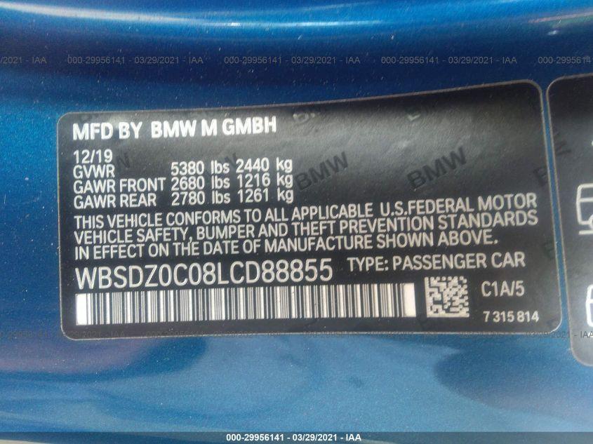 BMW M8 COMPETITION 2020