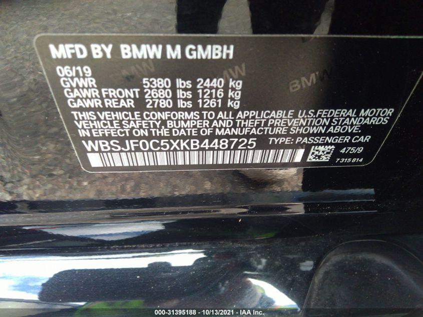 BMW M5 COMPETITION 2019