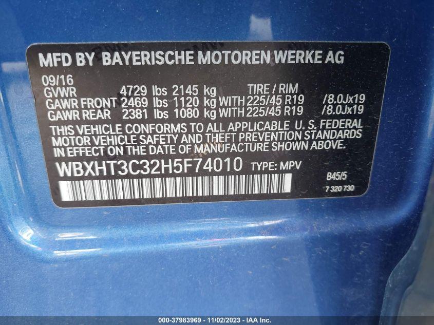 BMW X1 XDRIVE28I 2017