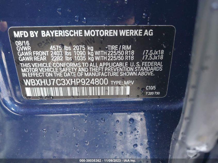 BMW X1 SDRIVE28I 2017