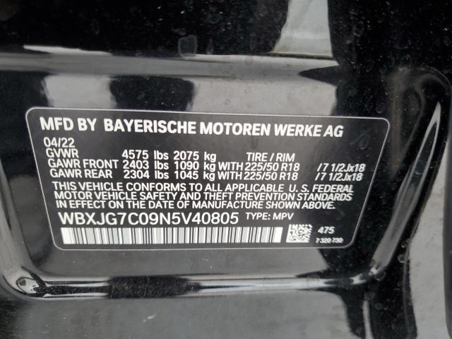 BMW X1 SDRIVE2 2022