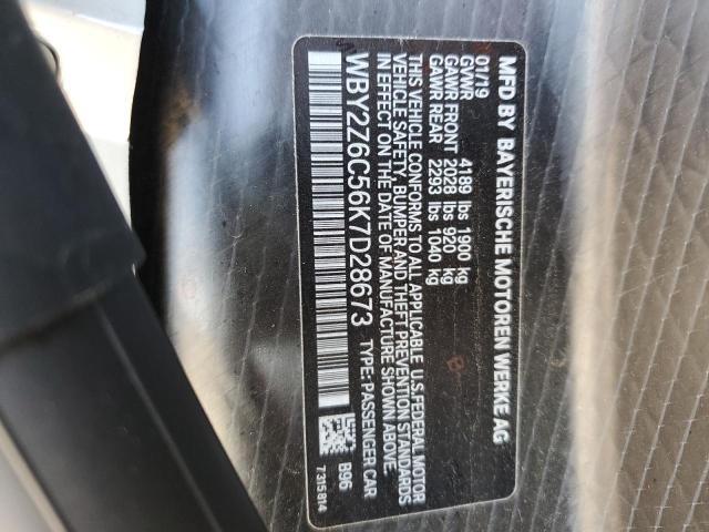 BMW I SERIES I8 2019