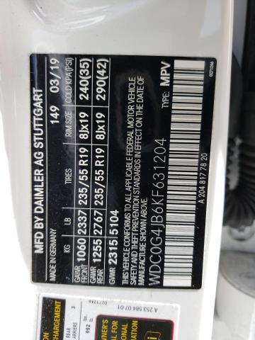 MERCEDES-BENZ GLC-CLASS GLC 300 2019