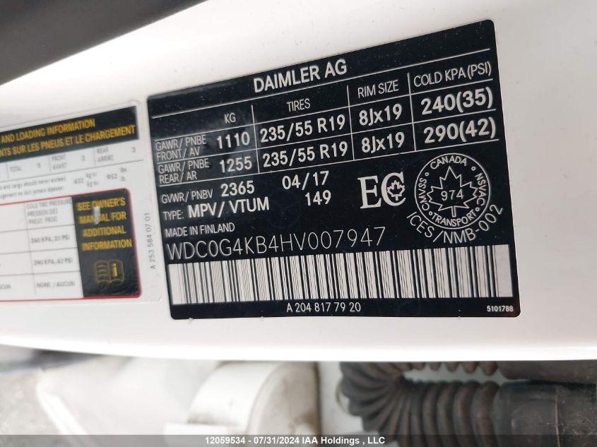 MERCEDES-BENZ GLC  2017