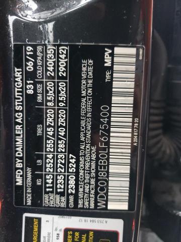 MERCEDES-BENZ GLC-CLASS GLC COUPE 2020