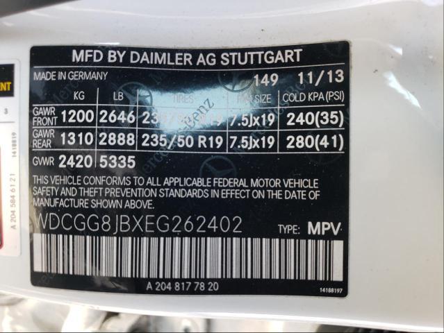 MERCEDES-BENZ GLK-CLASS GLK 350 4M 2014