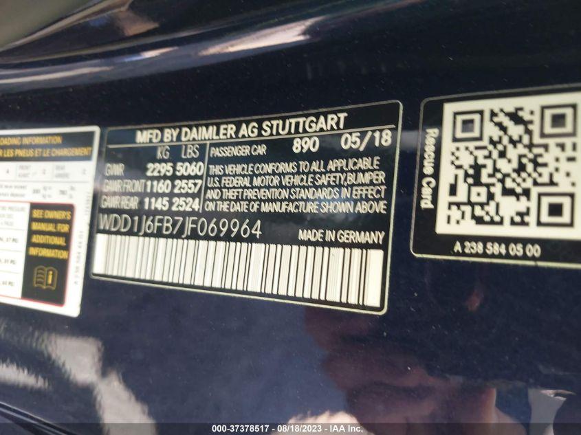 MERCEDES-BENZ E-CLASS E 400 2018